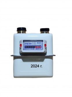 Счетчик газа СГД-G4ТК с термокорректором (вход газа левый, 110мм, резьба 1 1/4") г. Орёл 2024 год выпуска Елабуга